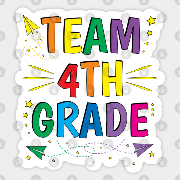 Team 4th Grade Teacher Shirts Fourth Grade Team - Team 4th Grade